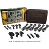 SHURE PGA DRUMKIT6 KIT DA 6 MICROFONI PER BATTERIA ACUSTICA CON CAVI E CUSTODIA