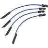 ProPlus Set di quattro clip per teloni ProPlus 342180, cordini flessibili multifunzionali, 280 mm