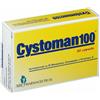 ABI PHARMACEUTICAL Srl Cystoman 100 Integratore per Funzionalità Vie Urinarie 30 Capsule