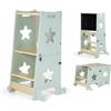 Innovaciones MS Torre di Apprendimento Montessori in Legno LEARN UP VERDE