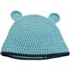 Cappello da bimbo 12 mesi circonf 48 cm in cotone Uncinetto fatto a mano C57