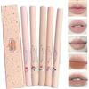 Domality 5 colori Lip Liner Pen Set, Matita per Labbra a Lunga Tenuta Impermeabile Cremoso con Finitura Opaca per Definire laForma Perfetta Delle Labbra