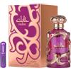 RESAES Resistant and aesthetic Lattafa Habik for Women Eau de Parfum 100 ml, profumo arabo per donna a lunga durata, con nebulizzatore, fragranza femminile floreale e ambrata con note di gelsomino pera e muschio (Habik for Women)
