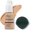 Junhe Fondotinta, fondotinta completa, correttore fondotinta, senza limpido, crema liscia, di lunga durata, 30 ml, 24 HR Matte Oil Control Concealer (#104 Buff Beige)