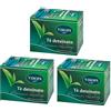 Viropa 3x Viropa - Tè DETEINATO Premium Quality - 15 filtri - Confezione da 3 x 15 filtri - Tisane, the ed infusi in filtro senza teina + in OMAGGIO 2 Tisane Funzionali Viropa