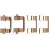 KAMOKA Kit accessori, Pastiglia freno KAMOKA 1130082