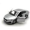 Toi-Toys Welly Modellino di auto Skoda Octavia IV, auto in miniatura, scala 1:39 / lunghezza 12 cm, argento
