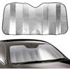 Mikiuly Parasole Auto Parabrezza, Parasole per Parabrezza Auto, Parasole Anteriore, Parasole Per Auto Interno Pieghevole, Coprisole Auto, Protezione Dal Calore, Isolamento Termico e Protezione UV, 140x70cm
