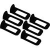 Generico Blocca Clip anti-bip Avviso Suono Cinture di Sicurezza Cintura Auto UltraSlim Silenzia Bip Cintura Sicurezza Auto - Compatibili e Sottili Blocca Cintura Auto Disattivare Avviso Sonoro (5 Clip XL)