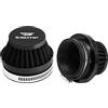 ZSDTRP 2PCS Moto 55MM Filtro di aspirazione dell'aria Universale Carburatore Filtro dell'aria per Dirt Pit ATV SSR TTR Filtro di sfiato bici Adatto per molti carburatori diversi (Nero 55MM)