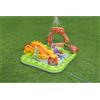 Bestway Piscina gonfiabile volcano springs 2,62 x 1,88 m scivolo vulcano con dinosauri
