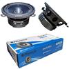 PHONOCAR 2 PHONOCAR 02624 altoparlanti medio basso woofer 13,00 cm 130 mm 5 100 watt rms 200 watt max impedenza 4 ohm 90 db spl porte auto nero, a coppia
