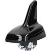 AOWINHIT Antenna a Forma di Pinna Nera Lucida 5q0035507b5fq, Antenne del Tetto in Metallo ABS per GPS e GSM, Montante Universale