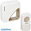 GRUNDIG Campanello Porta Casa Wireless Senza Fili Grundig Ricevitore 36 Melodie IP44