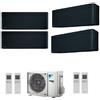 Daikin CLIMATIZZATORE DAIKIN STYLISH TOTAL BLACK QUADRI SPLIT 9000+9000+9000+9000+4MXM68A R-32