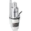 DEDRA Pompa a membrana per acqua pulita, pompa a membrana sommergibile Garden 300 W, altezza di scarico 68 m, cavo di alimentazione 10 m, alloggiamento in alluminio, flusso d'acqua veloce ad alta