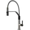 Foster Miscelatore Monocomando Cucina Acciaio Inox Satinato con canna girevole e doccia estraibile con calza in acciaio inox Milanello Foster 8425 100 - 8425100