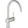 Grohe Minta 32 917 DC0 Miscelatore monocomando cucina con bocca girevole finitura Cromo spazzolato - 32917DC0