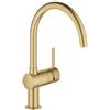 Grohe Minta 32 917 GN0 Miscelatore monocomando cucina con bocca girevole finitura Oro - Oro spazzolato - 32917GN0