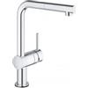 Grohe Minta Touch 31 360 001 Miscelatore monocomando elettronico cucina con doccetta estraibile e attivazione del flusso di acqua con solo tocco della mano finitura Cromo - 31360001