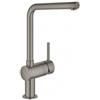 Grohe Minta 31 375 AL0 Miscelatore monocomando cucina con bocca girevole finitura Antracite - Grigio antracite spazzolato - 31375AL0