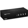 Trendnet TK-440DP switch per keyboard-video-mouse (kvm) Nero, Argento [TK-440DP]