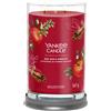 Yankee Candle Red Apple Wreath Signature Tumbler Candela Profumata Tumbler Signature