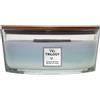 Woodwick Calming Retreat Ellipse Retreat Candela Profumata Vasetto