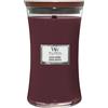 Woodwick Black Cherry Grande Cherry Candela Profumata Vasetto