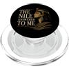 History Loving Woman Ancient Egypt Queen Cleopatra Regina D'Egitto Femminile Potenza Regale Donna PopSockets PopGrip per MagSafe