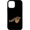 Chocolate Sweet Candy Sugar Chocolate sn Custodia per iPhone 12 mini Cuori di cioccolato