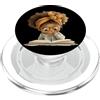 Student Reader Teacher Theme Library Gra Grandi occhiali con grafica per amanti del libro aperto per ragazza carina PopSockets PopGrip per MagSafe