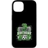 Kids Football Soccer Birthday Boy Appare Custodia per iPhone 13 Rete da calcio per 3° compleanno, 3 anni, tema calcio