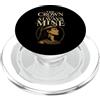 History Loving Woman Ancient Egypt Queen Cleopatra Regina D'Egitto Femminile Potenza Regale Donna PopSockets PopGrip per MagSafe