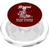 Howzit South Africa Braai Skeleton Griller Punzonatura è sbagliato PopSockets PopGrip per MagSafe