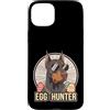 Doberman Puppy Lover PS Custodia per iPhone 15 Plus Easter Bunny Doberman Egg Hunter Dog Lover