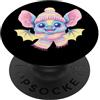 Bookworm Teacher Theme Library Reader Gr Capra Libro Aperto Lettura Animale Amante Grafico Ritratto PopSockets PopGrip Adesivo