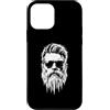 Hipster Beard Sunglasses Ice Style Icon Custodia per iPhone 12 mini Ghiacciato Uomo Barbuto Con Occhiali Da Sole Hipster Barbiere Look