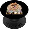 Chow Chow Puppy Lover PS Easter Bunny Chow Chow Egg Hunter Dog Lover PopSockets PopGrip Adesivo