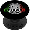 Summer Mexican Couples Matching Family M Ciudad de México Souvenir Chingon Mexican Pride Vacation PopSockets PopGrip Adesivo