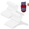 NBEADS 50 pz di Grucce per Abbigliamento per Animali Domestici Bianche per Animali Domestici, Mini Grucce In Plastica Accessori per Cani e Gatti Cuccioli, 10.5x17.9c