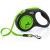 Flexi guinzaglio Neon S fettuccia 5m verde
