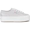 SUPERGA 2790 Lame, Scarpe con lacci Unisex - Adulto, Grey Silver, 39.5 EU