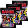 Haribo Vampire, Caramelle Gommose, Vampiri, alla Frutta, 3 Sacchetti da 200g