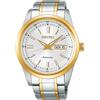 Seiko Orologio Uomo Automatico Seiko Selection SARV004 Quadrante Bianco Acciaio Ino...