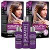Kativa Keratin Alisado Brasileño Kit Stiratura Brasiliana - PACCO DA 2 - Trattamento Lisciante Anti Crespo alla Cheratina Vegetale, Senza Formaldeide, Capelli Lisci fino a 12 Settimane