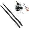 Agatige Bacchette per Batteria 5A, 40cm/15,7pollici 1 Paio di Bacchette di Legno d'Acero per Tamburo Percussioni Accessori per Strumenti Musicali Regali per Batteristi (Nero)