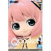 Banpresto Figura Q Posket Anya Forger SpyxFamily, Going out Ver. 13 cm BP88470 Multicolore