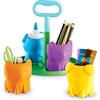 Learning Resources LER3714, Kit Portaoggetti con Animali Kiddy Create-a-Space, Contenitore per Materiale Artistico per Bambini, Stanza dei Giochi & Organizzazione dell'Aula, 3+