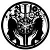 Instant Karma Clocks | Orologio da Parete Psicologia Simbolo Psi | Decorazione per Psicologi e Studenti | Idea Regalo Dottore Psichiatria
